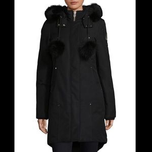 Moose Knuckles Stirling Fur-Trimmed Puffer Coat